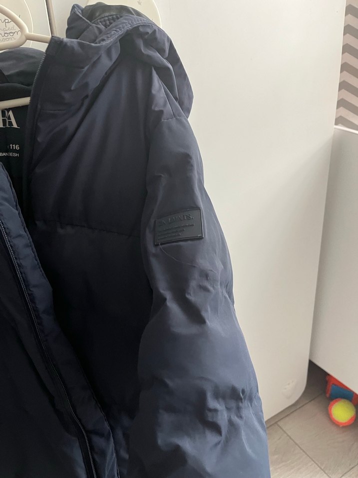 Fermuarlı Yüksek Yakalı Erkek Çocuk Kabanı - Görsel 4