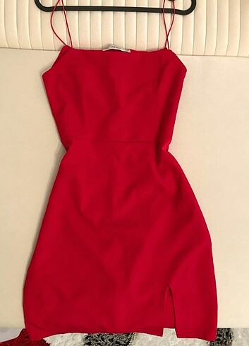 s Beden kırmızı Renk Kırmızı Mini Elbise