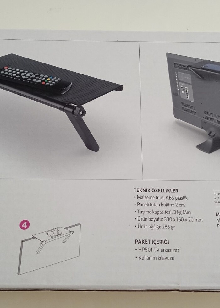 TV Kumanda, telefon vs. Askı Aparatı. - Görsel 3