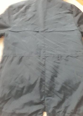 Gri Kapüşonlu Kadın Ceket - Görsel 7