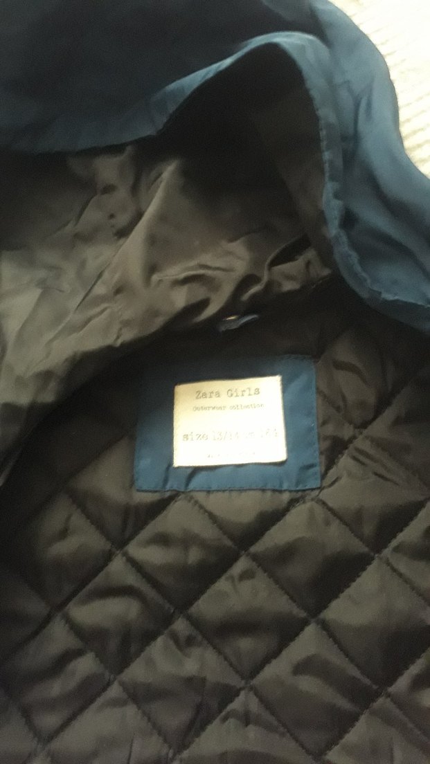 Gri Kapüşonlu Kadın Ceket - Görsel 4