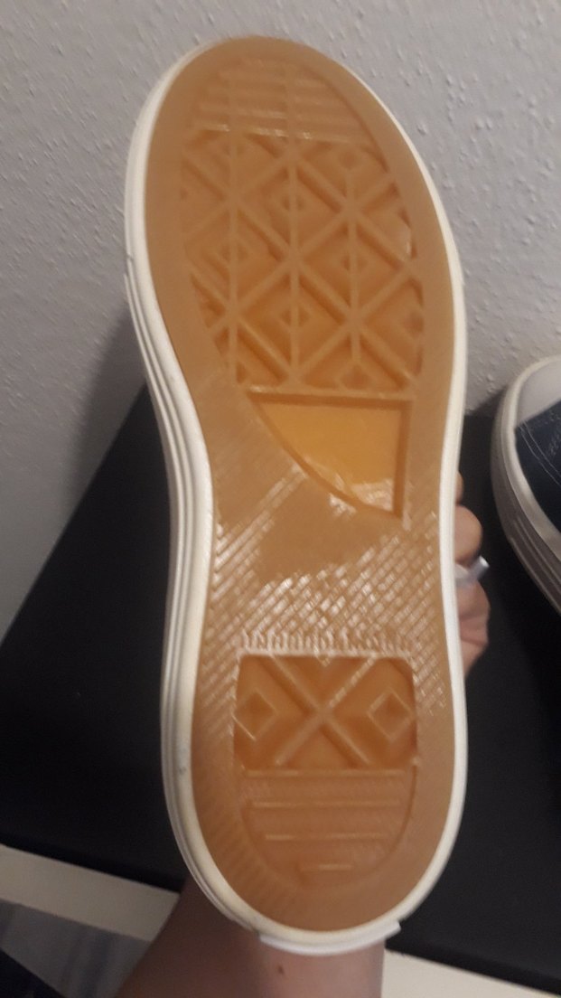 Lacivert Bağcıklı Stiletto Topuklu Spor Ayakkabı - Görsel 3