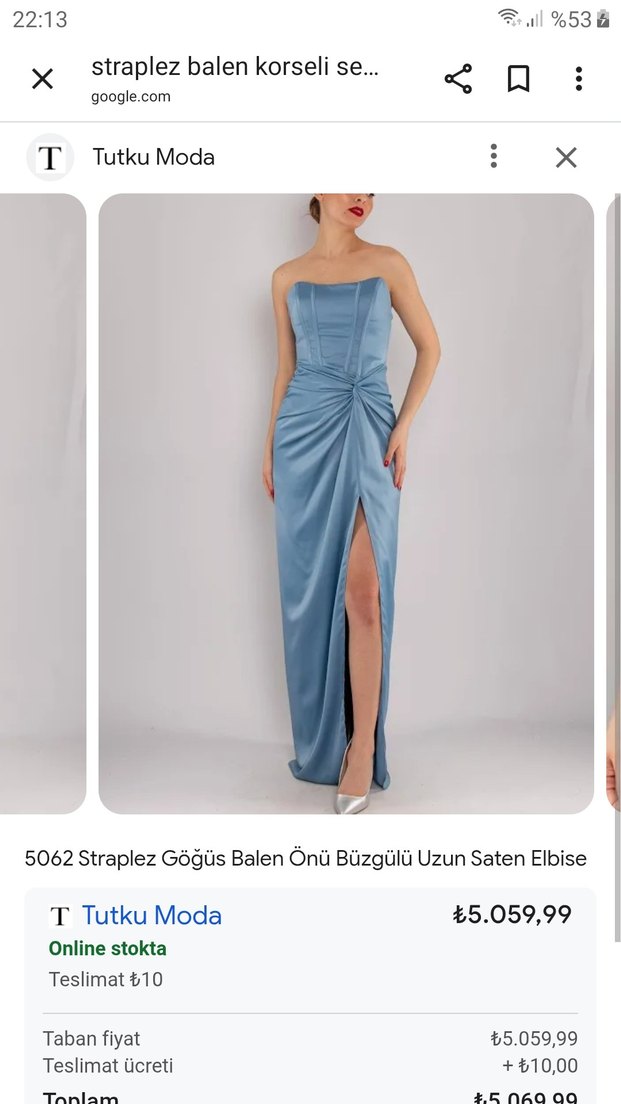 saten abiye - Görsel 2