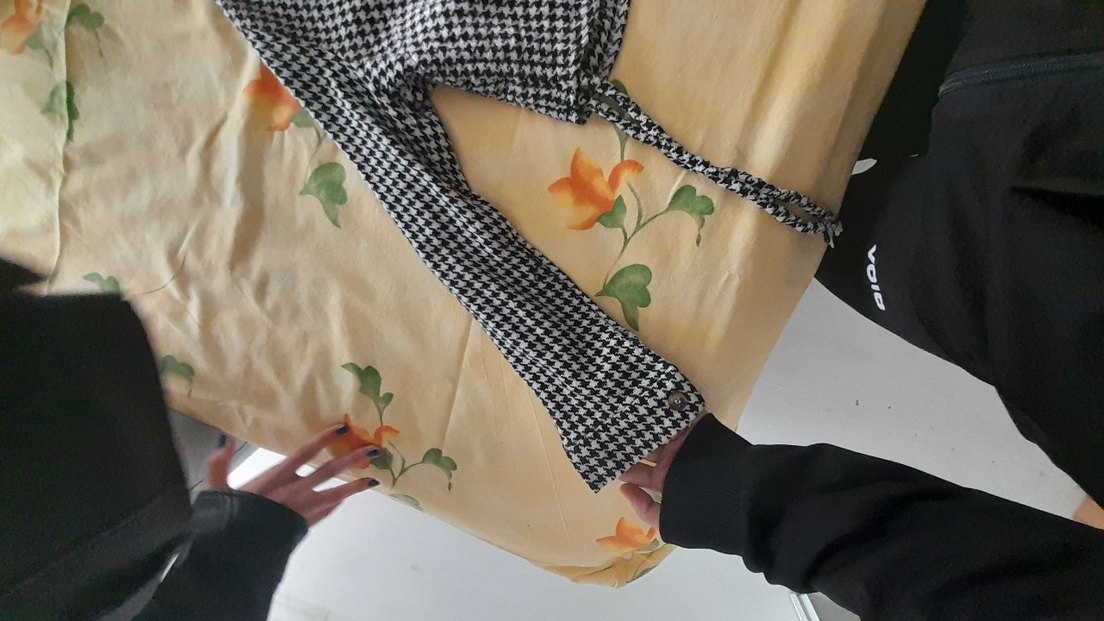 Uzun Kollu Düğmeli Gri Kadın Ceket - Görsel 5