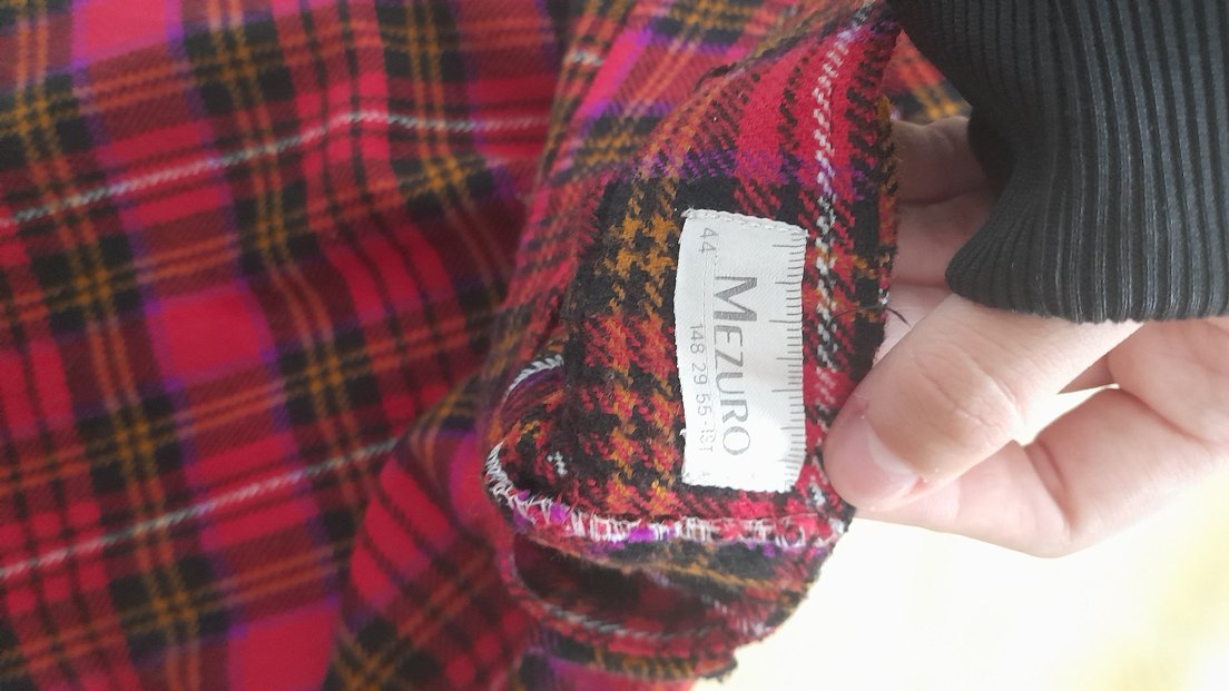 Parlak Kırmızı Ekose Desenli Battaniye - Görsel 4