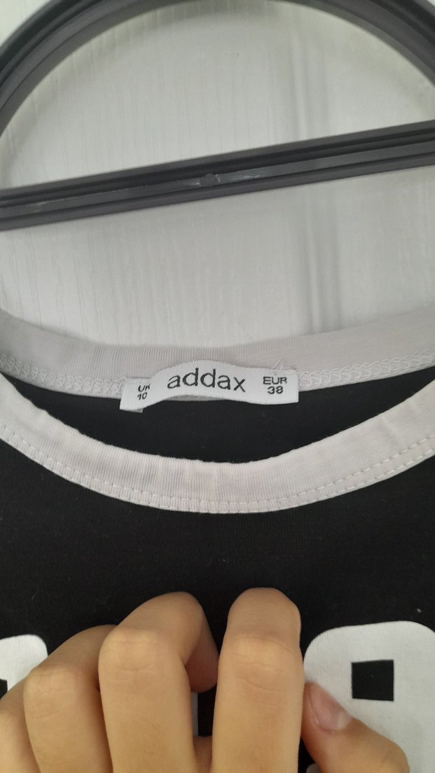 Siyah Baskılı Midi Spor Elbise - Görsel 4