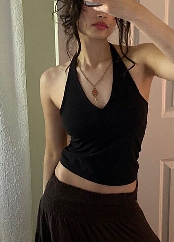 Halter yaka üst 