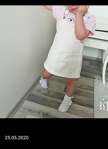 Zara Zara kız bebek slopet elbise
