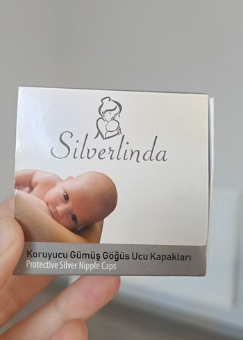 Koruyucu Gümüş Göğüs Ucu Kapakları