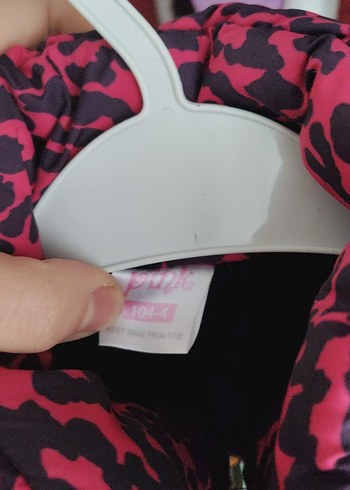 Kız Çocuk Renkli Desenli Fermuarlı Yelek - Görsel 2