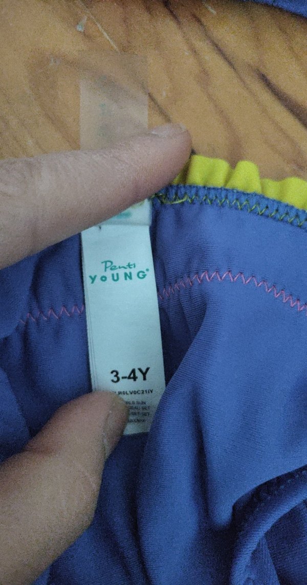 Çocuklar için Renkli Bağcıklı Bikini - Görsel 2