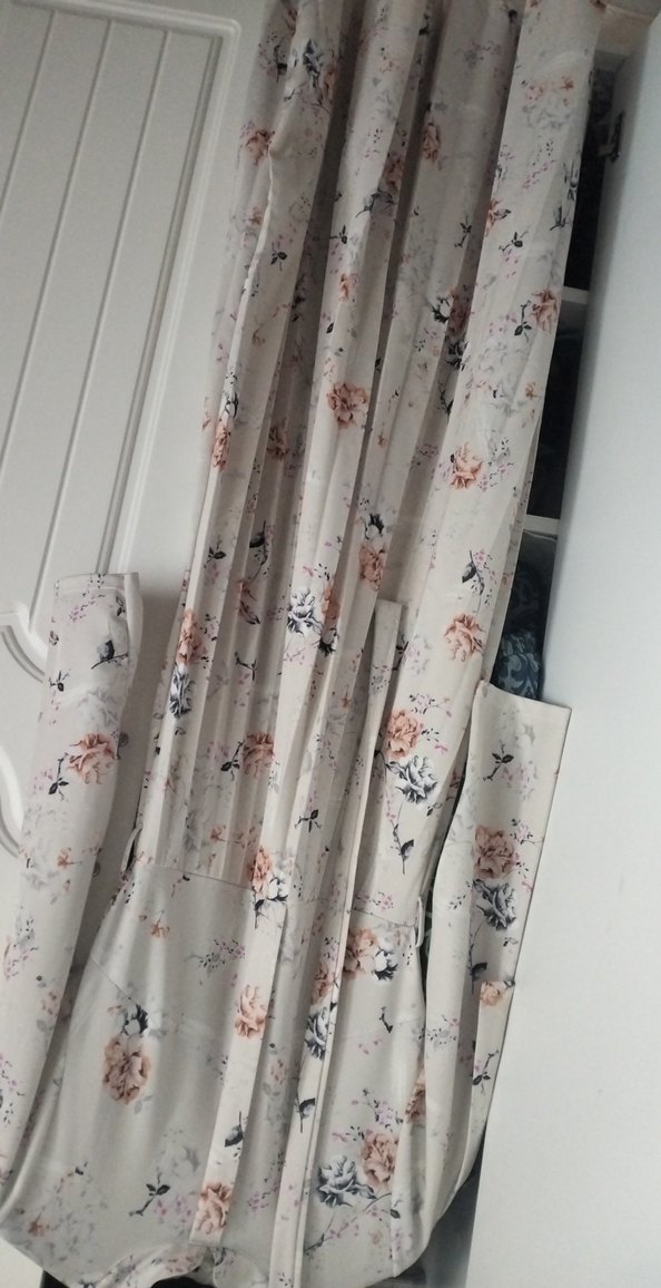 Uzun Kollu Bohem Desenli Uzun Elbise - Görsel 2