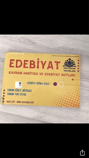 Çöz kazan edebiyat notları