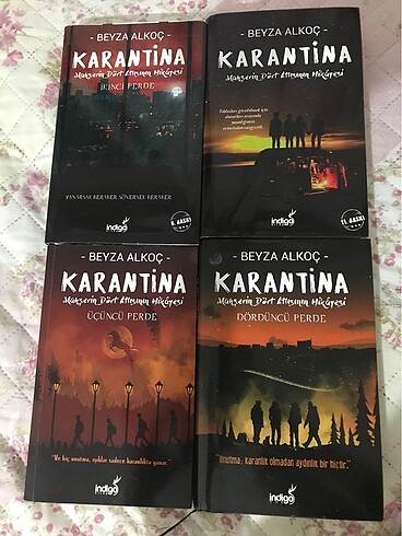 KARANTİNA 4 KİTAP SET