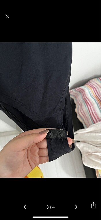 m Beden scuba kumaş çıtçıtlı body