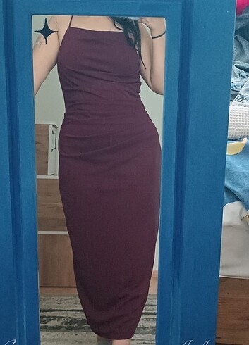 l Beden Bordo abiye