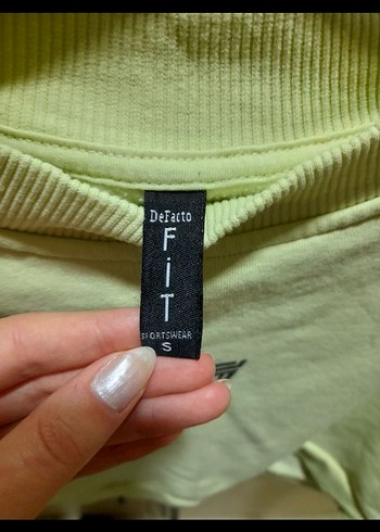 s Beden yeşil Mini Kadın Sweatshirt