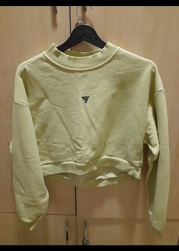 Defacto yeşil Mini Kadın Sweatshirt