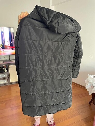 12-13 Yaş Beden siyah Renk LCW kız çocuk mont