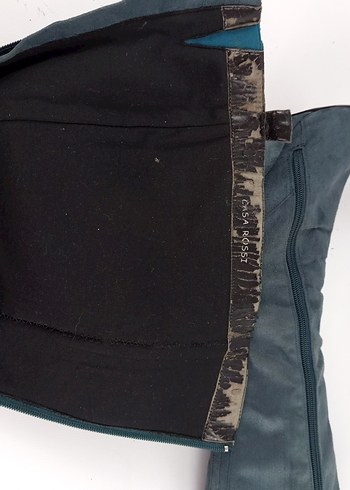 casa rossi marka petrol yeşili süet Çizme - Görsel 7