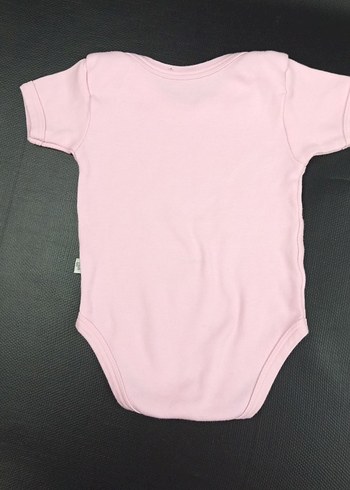 Pembe ve Pudra Kız Bebek Atlet Çıtçıtlı Body - Görsel 5