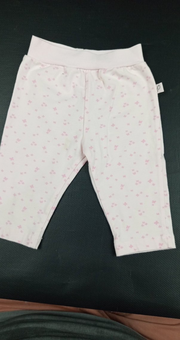 Kız Çocuk Pembe Desenli Rahat 2 adet alt - Görsel 4