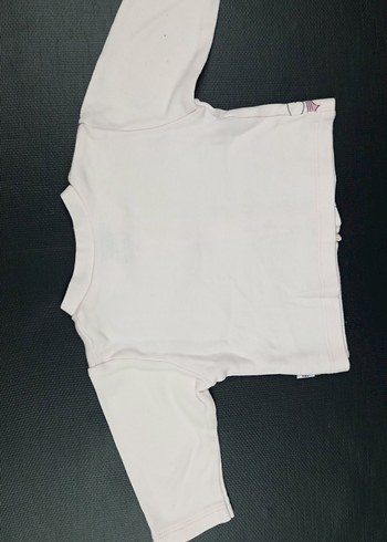 Pembe Baskılı Fırfırlı Bebek Kız üst - Görsel 4