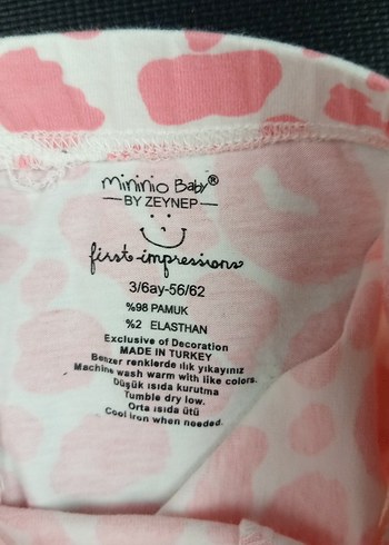 Kız Çocuk Renkli Baskılı  Tayt - Görsel 3