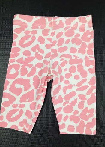 Kız Çocuk Renkli Baskılı  Tayt - Görsel 2