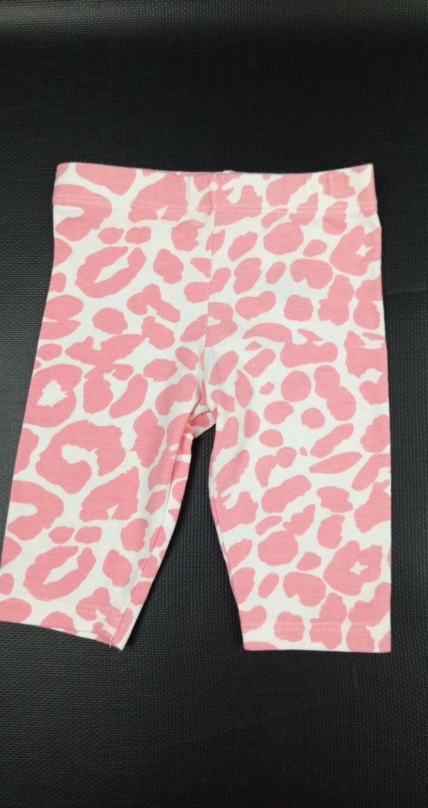 Kız Çocuk Renkli Baskılı  Tayt - Görsel 2