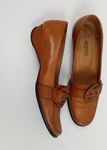 Hotiç marka Deri Tokalı Kadın Klasik Ayakkabı - Görsel 7