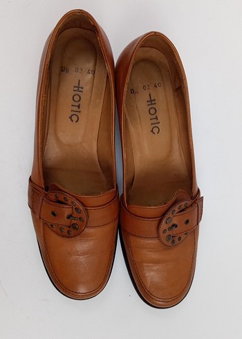 Hotiç marka Deri Tokalı Kadın Klasik Ayakkabı - Görsel 6