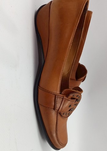 Hotiç marka Deri Tokalı Kadın Klasik Ayakkabı - Görsel 4