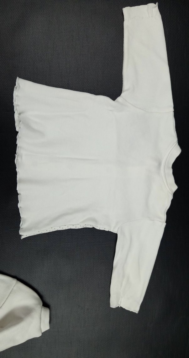 Nakışlı, Örgü, Uzun Kollu 2 adet Bebek Kız üst - Görsel 4