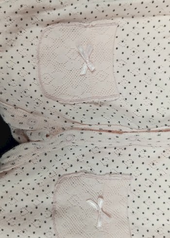 çıtçıtlı Beyaz Bebek Kız Tulum - Görsel 3