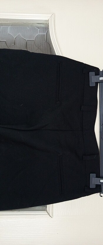42 Beden siyah Renk Kumaş pantalon