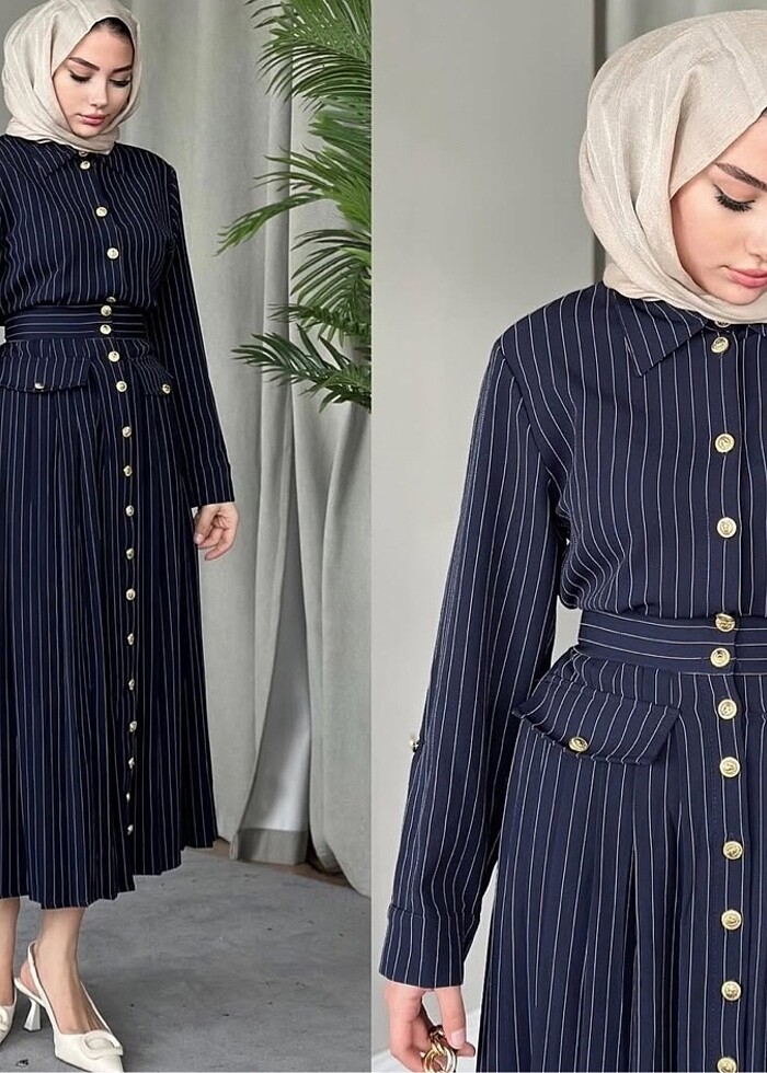 Tesettür elbise - Görsel 1