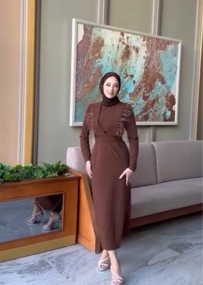 Tesettür elbise - Görsel 4