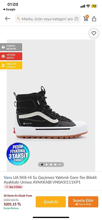Vans Vans Sk8 High Gore-Tex Mte-3