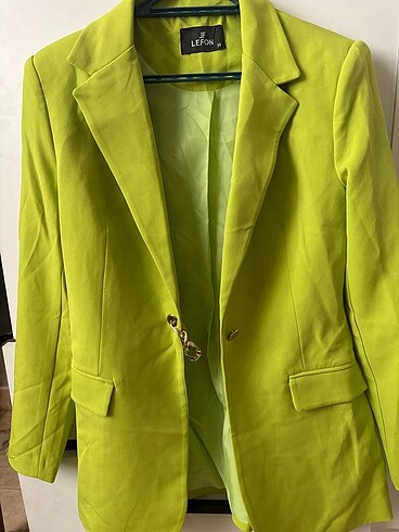 m Beden yeşil Renk Blazer takım