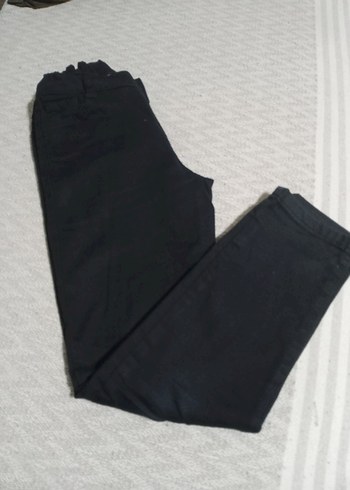 6 Yaş Beden Erkek cocuk Siyah Denim Pantolon