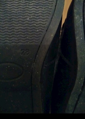 siyah Deri Erkek Çocuk Loafer - Görsel 3