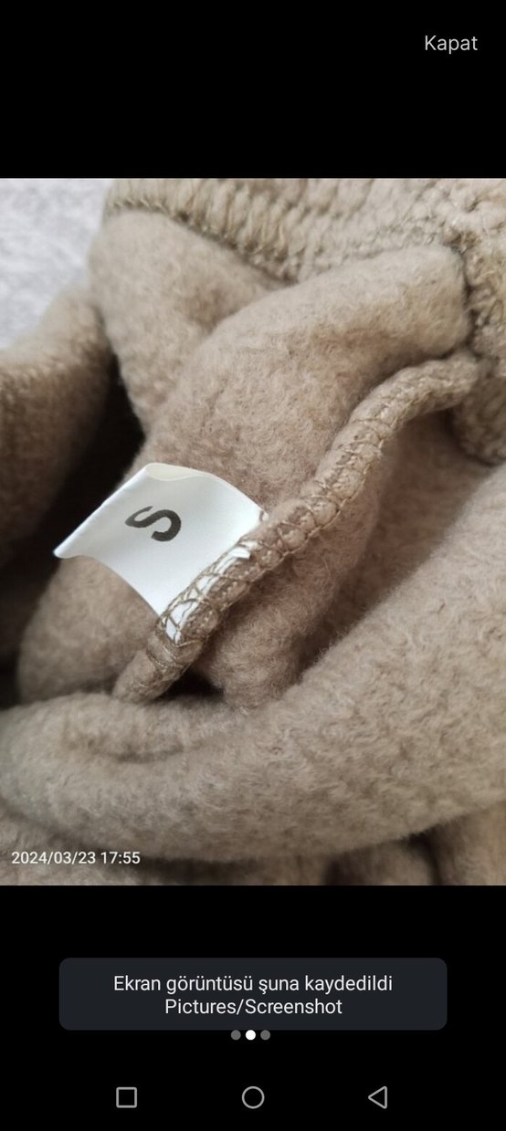 Erkek Bej Polat Tayt - Görsel 3