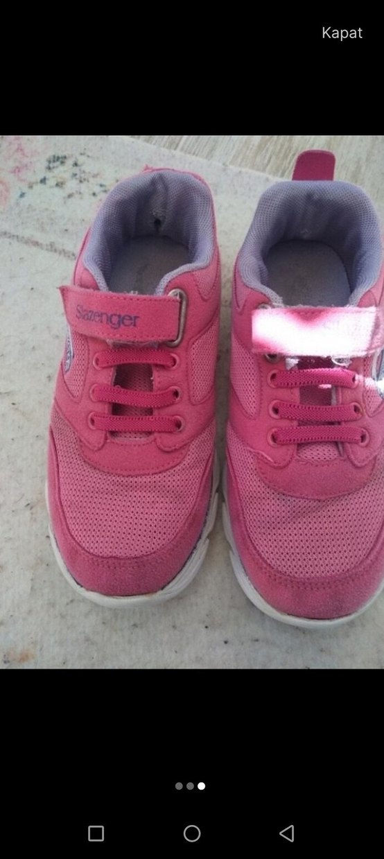 Slazenger Kız Çocuk Pembe Spor Ayakkabı - Görsel 2
