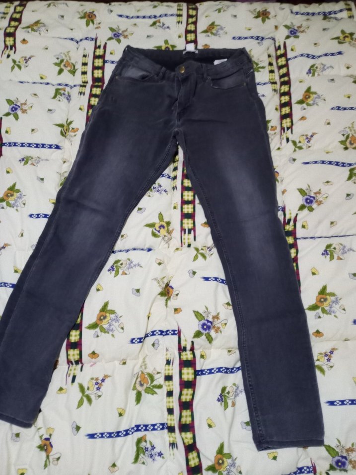 Gri Regular Fit Erkek Denim Pantolon - Görsel 2