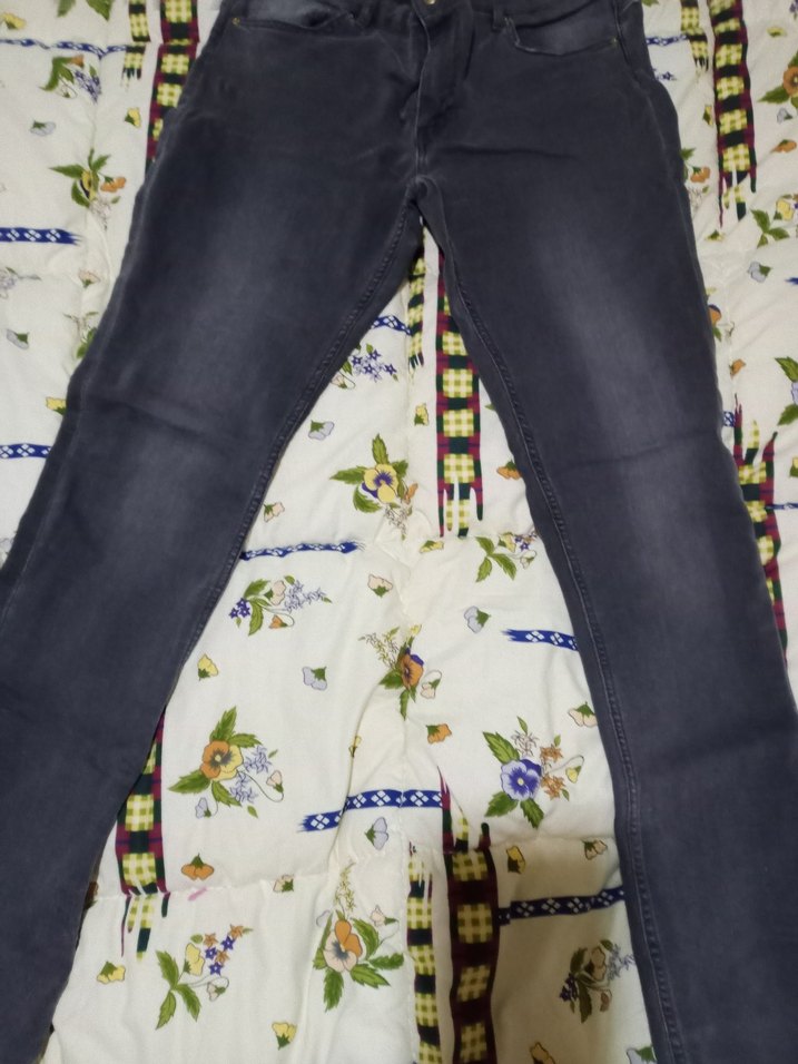 Gri Regular Fit Erkek Denim Pantolon - Görsel 3