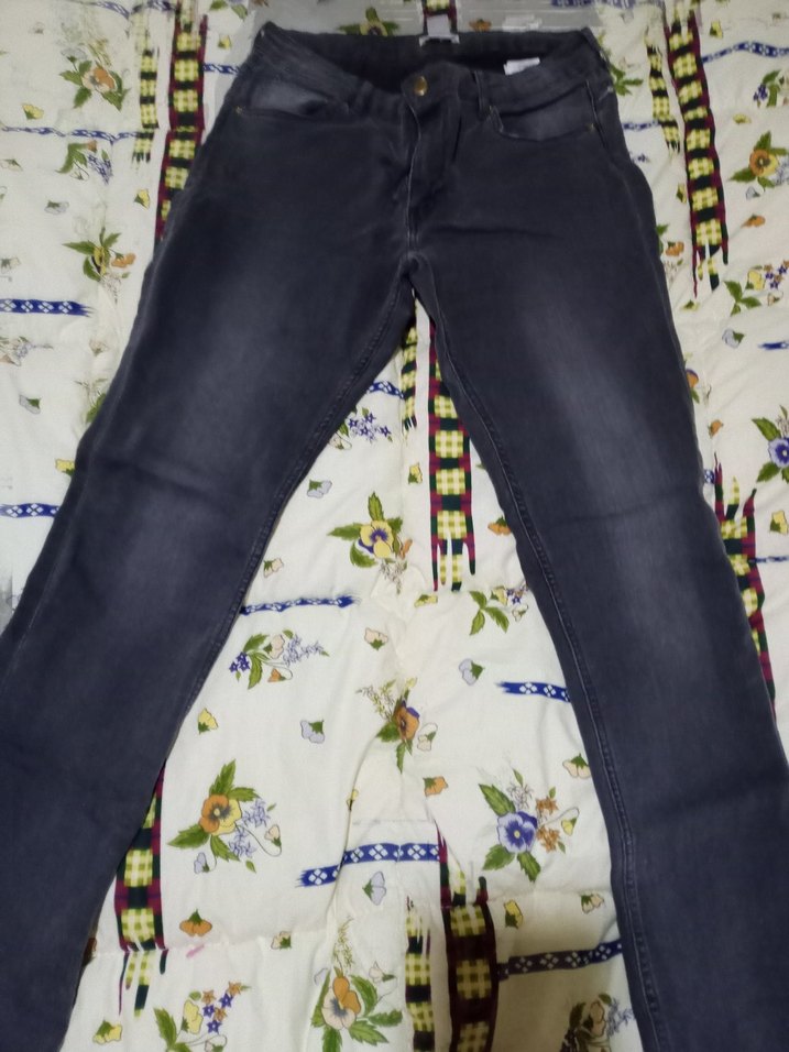 Gri Regular Fit Erkek Denim Pantolon - Görsel 5