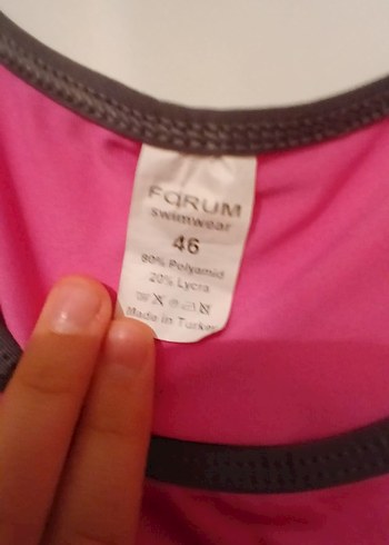 Pembe Drapeli Uzun Kollu Hamile Tuniği - Görsel 6