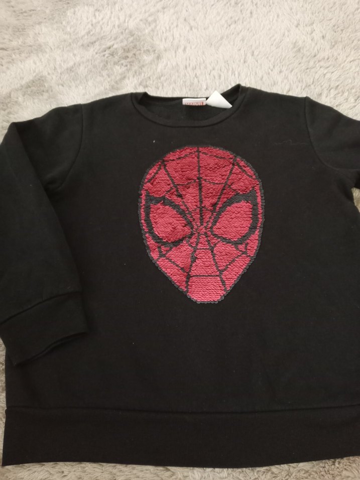 Siyah Erkek  çocuk Sweatshirt - Görsel 3