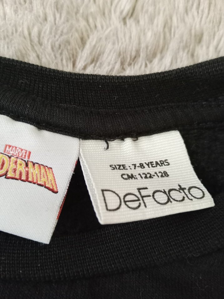 Siyah Erkek  çocuk Sweatshirt - Görsel 5